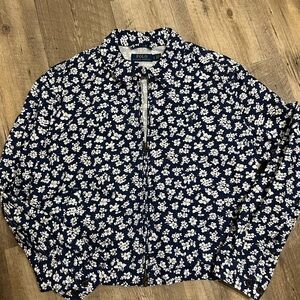 Ralph Lauren Polo Floral Navy and White Jacket